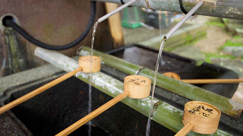 Rite of drawing sacred water