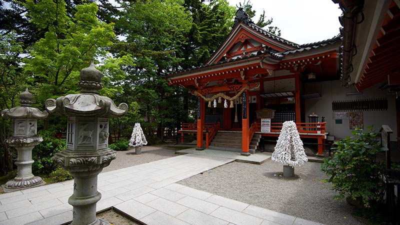 In the area of Kanazawa shrine